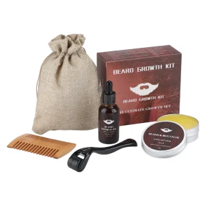 4pcs/set Beard Growth Kit