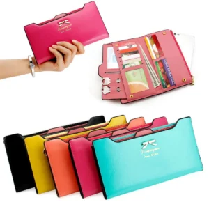 Fashion Cute Bowknot Long Wallet