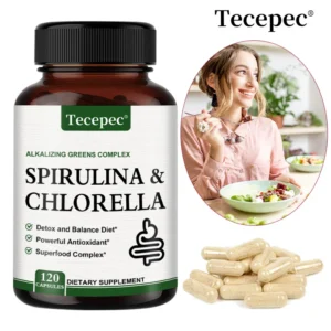 Tecepec Spirulina Chlorella Supplement