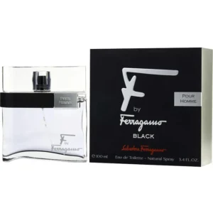 Ferragamo Pour Homme Black for men Eau De Toilette Spray 100ml
